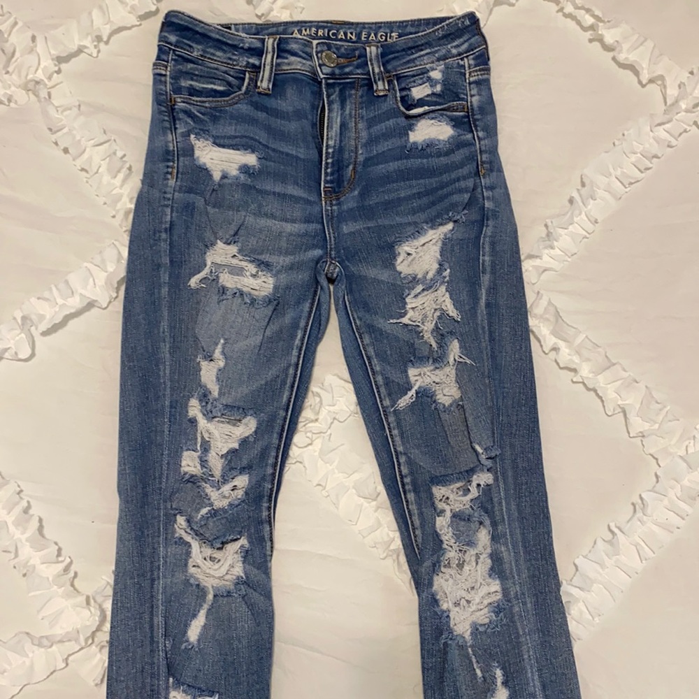American Eagle Size 4 Hi Rise Jegging